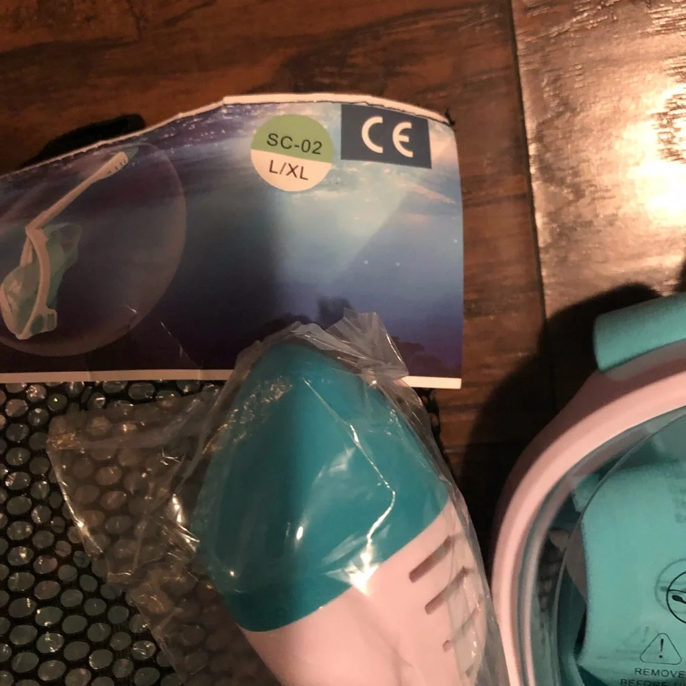Brand New snorkel face mask set - Picture 3 of 3